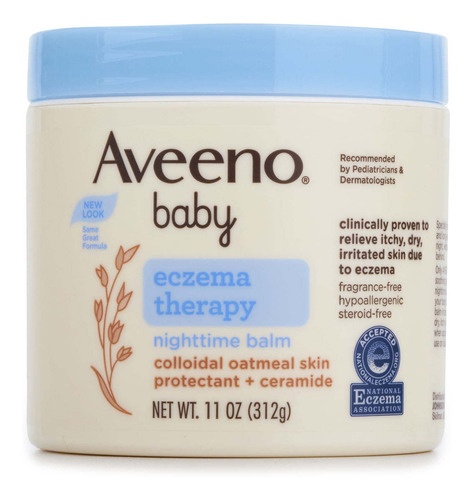 Aveeno Baby Eczema De La Terapia De La Noche Bálsamo