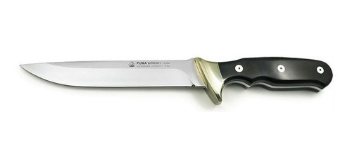 Imagen 1 de 9 de Cuchillo De Caza Puma Wildtoter Micarta 16cm Funda Cuero.