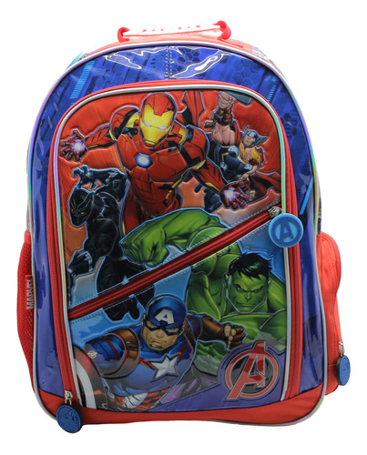 Mochila Escolar Cresko Avengers Marvel 18p Espalda