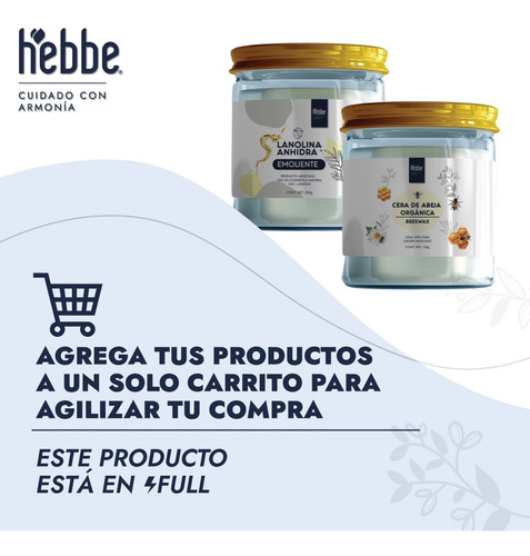Imagen 6 de 7 de Cera De Abeja Natural En Frasco De Vidrio Grado Cosmético