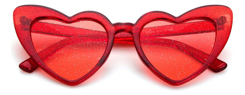 Ade Wu Gafas De Sol En Forma De Corazón Mujer Vintage Retro 