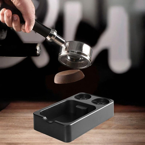 Caja Organizador Del Café De La Estación De Tampas Negro