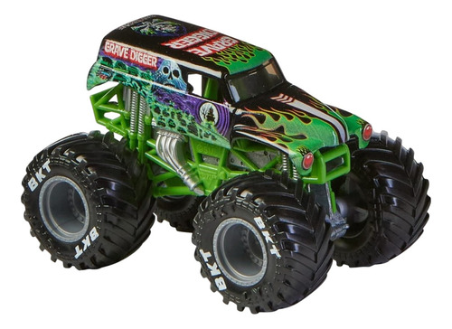 Monster Jam Grave Digger Bad To The Bone 1:64