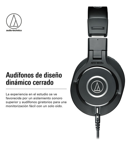 Audifonos Audio-technica Profesionales M40x