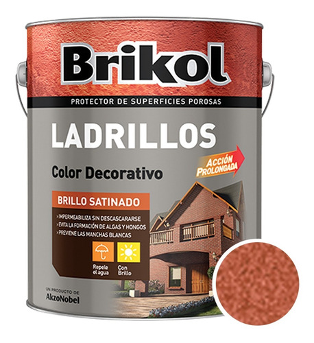 Brikol Ladrillos Impermeabilizante Natural X 1l - Caporaso
