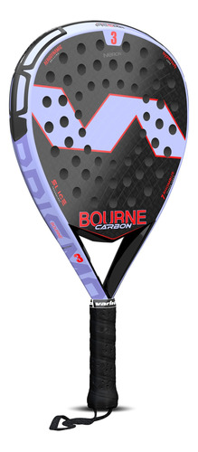 Paleta Padel Varlion Bourne Carbon 3 Prisma (española)