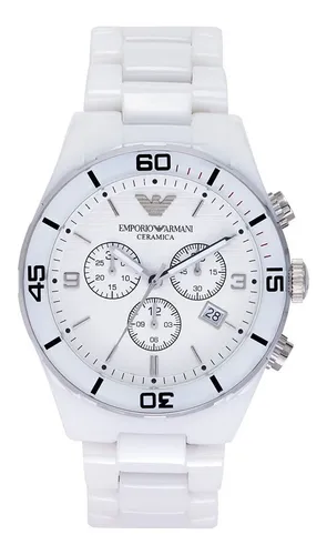 Reloj emporio armani blanco hotsell
