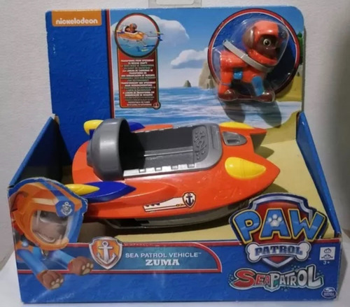 Paw Patrol Sea Patrol Zuma Vehículo Transformable.