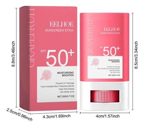 & Protector Solar Hidratante En Barra Y Spf50 Dont Let The