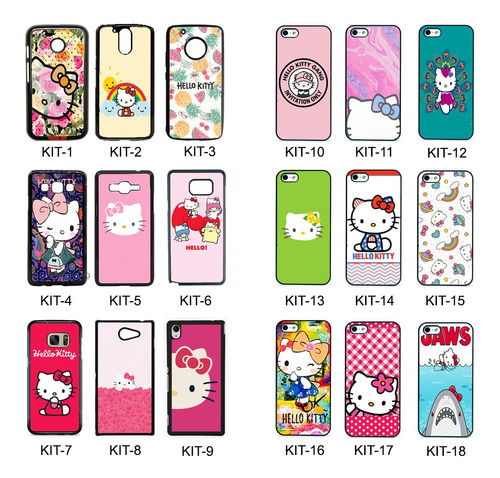 Funda Hello Kitty Compatible Con iPhone Case Tpu Carcasa