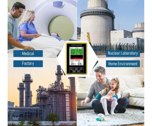 Medidor Radiación Nuclear Y Electromagnética Contador Geiger