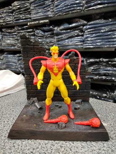 Marvel Pyro, Toybiz, Vintage, Hermandad De Mutantes Malvados