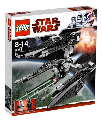 Lego 8087 Star Wars Tie Defender Cantidad De Piezas 304