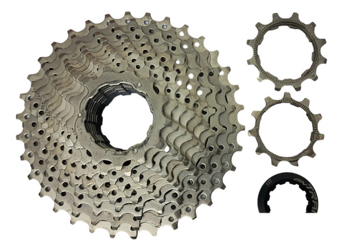 Pacha Cassette 12 Velocidades Ruta 11-34t Compatible Shimano