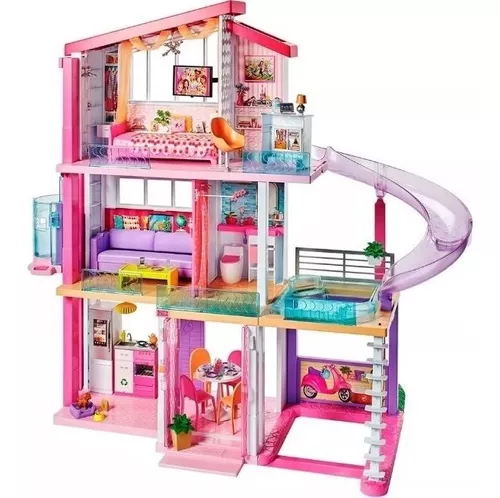 Casa de Bonecas Dos Sonhos Barbie - Interativa com Luz e Som