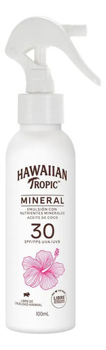 Protector Solar Hawaiian Tropic Mineral Coco F30 100 Ml