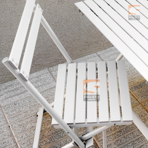 Imagen 7 de 10 de Silla Plegable 100% Aluminio Balcon Camping Calidad Premium