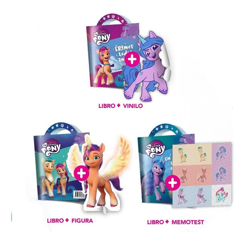 Coleccion Completa Little Pony Pequeños Poni Libro + Regalo