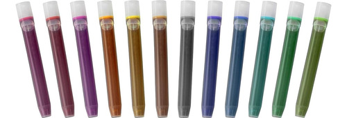 Parallel Pen Pilot Caja 12 Cartuchos Diferentes Colores