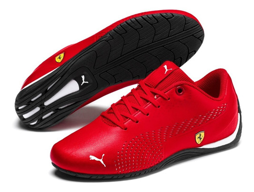 Tenis Puma Scuderia Ferrari Drift Cat 5 Ultra Jr Rojo