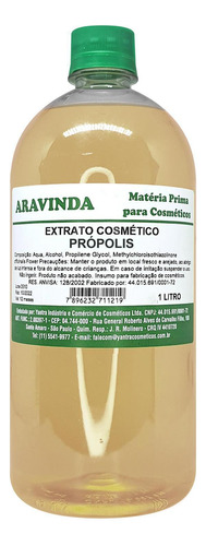 Extrato Glicolico De Própolis Para Cosmetico Sabonete Litro