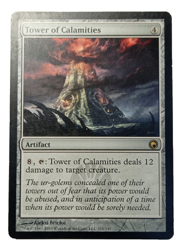 Carta Magic Tower Of Calamities [scars Mirrodin] Mtg