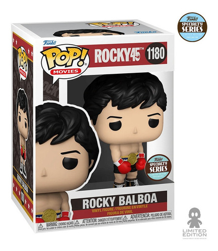Funko Pop Movi: Rocky 45th Rocky Balboa Especial Series 1180