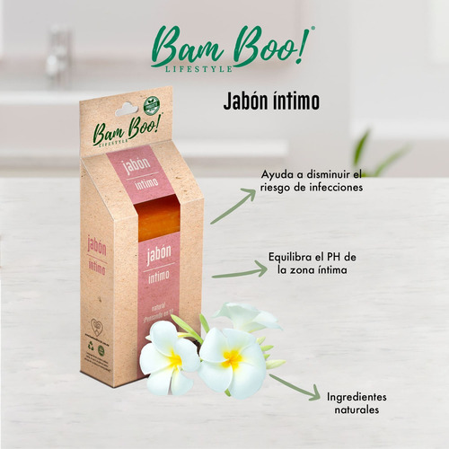 Jabón Íntimo Bamboo 100g