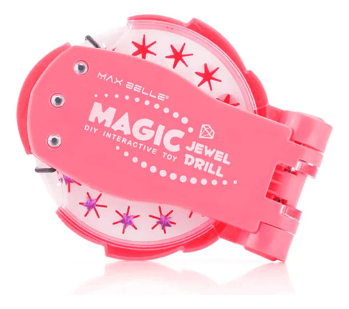 Jewel Drill Interactive Toy 180pcs Magic Color Rosa