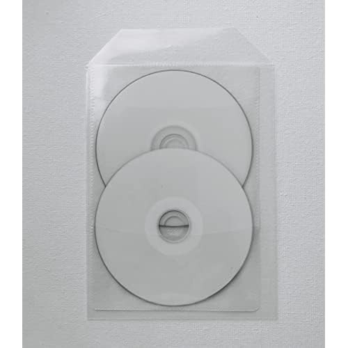 100 Fundas De Plástico Transparente Películas Cpp + 2...