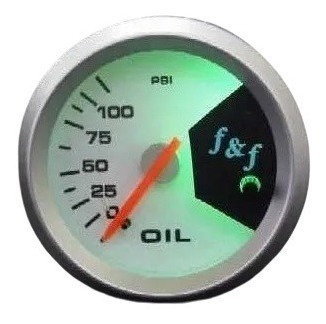 Reloj Presion De Aceite Electri 7 Color 2 Pulgada Car & Art 