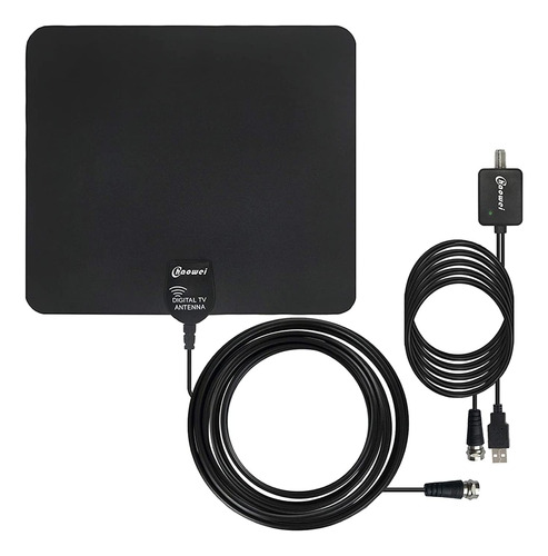 Chaowei Antena De Tv Digital Amplificada Para Interiores Con