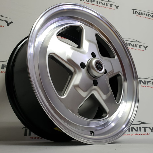 Imagem 5 de 5 de 4 Roda 17 Weld Pro Star 4x100 Gol Chevette Saveiro C9 Kr*