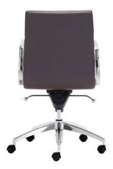 Imagen 4 de 8 de Silla De Oficina Modelo Engineer Espalda Baja - Espresso Kës