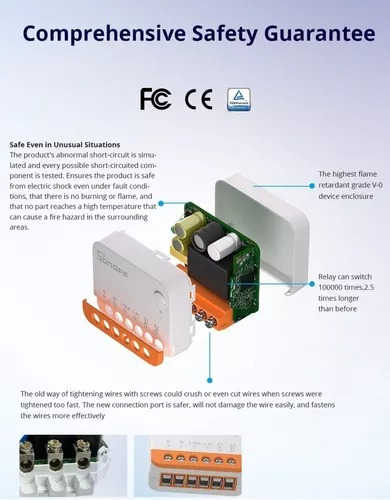 Sonoff Mini R4 Interruptor Inteligente Wifi Automação Alexa