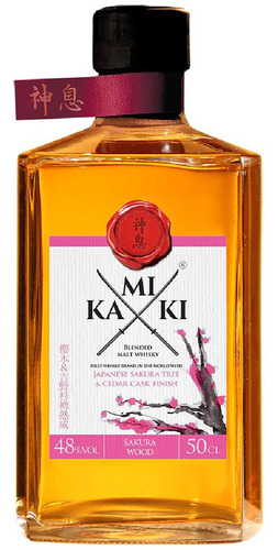 Whisky Japones Kamiki Sakura Wood 500 Ml