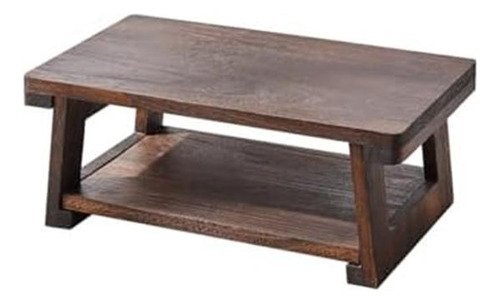 Mesa De Café De Madera Temiren Farmhouse, Meditación, Mesa 1