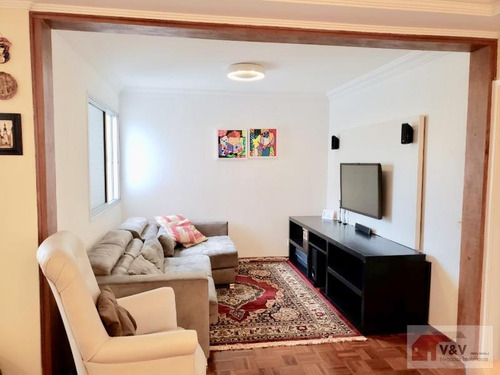 Imagem 4 de 15 de Apartamento Para Venda Em São Paulo, Campo Belo, 3 Dormitórios, 1 Suíte, 3 Banheiros, 2 Vagas - Cablm900_2-877242