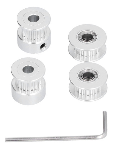 Kit De Ruedas Síncronas Con Polea Para Correa Dentada Gt2, A