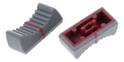 Tapa De La Perilla Del Potenciómetro Deslizante Gris Oscuro