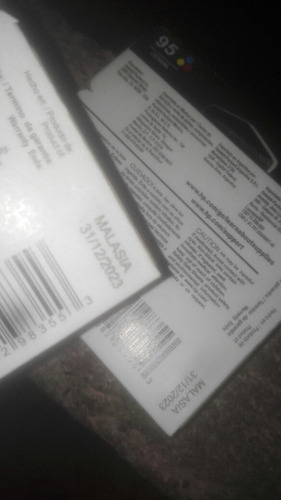 Cartucho Hp Original 21 22 27 28 74 75 60 61 122 901 662 95