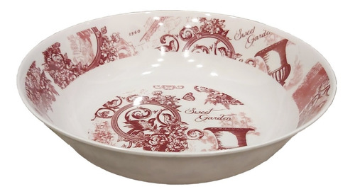 Bowl Ensaladera Melamina Diseño Vintage 25cm B1- Sheshu Home