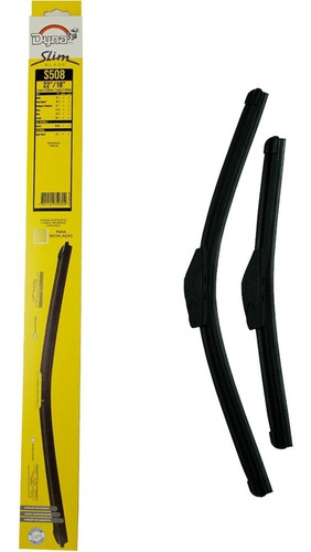 Par Palheta 0nova Slim Dyna S508 22 18 Dianteira Universal