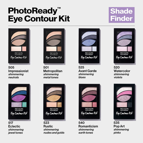 Paleta De Sombras De Ojos Revlon Photoready Eye Contour Kit