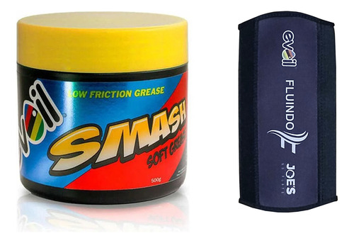 Graxa Evoil Smash Soft Grease Ptfe Slickoleum Suspensão 500g