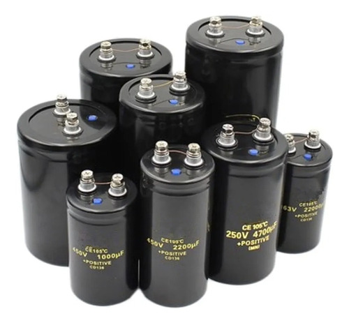 Capacitor 36dx11131-85° 120111010-4400uf-300vdc-00r14l 05 +p