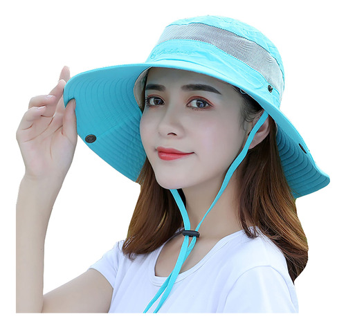 Sombrero De Sol Al Aire Libre Para Mujer, Protección Solar.