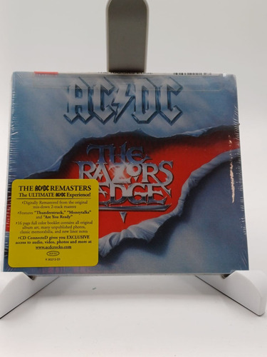 Ac/dc - The Razors Edge - The Remasters - Usa Nuevo Sellado Cd Album Remastered Reissue Enhanced Pitman Pressing Digipak