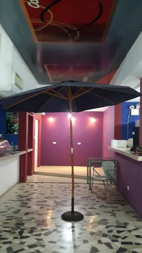 Sombrilla De Terraza Jardín (Usado)