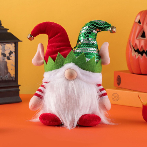 Sd Figura De Gnomo De Navidad Hecha A Mano, Regalo Para Un